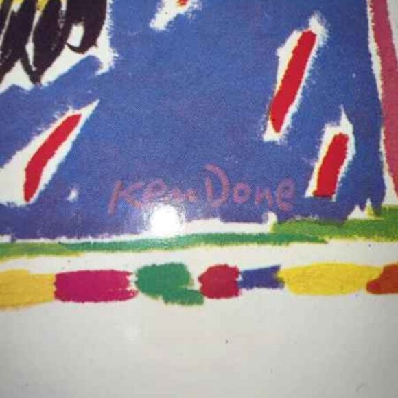 Vintage 80's Ken Done for Jason Set of 6 Corkboard Placemats Tropical Birds - Picture 4 of 7